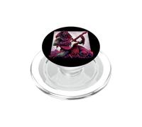 Cleopatra Zombie Playing Guitar Egyptian Egypt History Lover PopSockets PopGrip for MagSafe