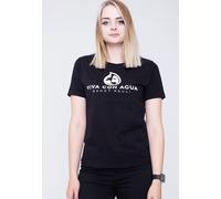 Cleptomanicx - W Viva Con Agua Logo 2 - T-Shirt - black - M - 100% Cotton M