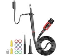 Cleqee P4100 100MHz High Voltage Oscilloscope Clip Probes 2000V Scope Probes Safety Adjustable BNC Connector 100:1 100X