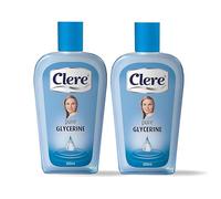 CLERE 100% Pure Glycerine Liquid for Versatile Skin Care - Glycerin for Face Moisturizes Dry Skin, Softens, and Glycerol Reduces Stretch Marks 100 ml (Pack of 2)