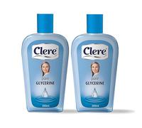 CLERE 100% Pure Glycerine Liquid for Versatile Skin Care - Glycerin for Face Moisturizes Dry Skin, Softens, and Glycerol Reduces Stretch Marks 200 ml (Pack of 2) Sourced by Bronx International Ltd