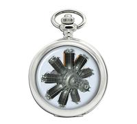 Clerget Rotary Aircraft Engine Pocket Watch