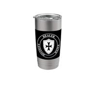 Cleric Fantasy RPG Class Healer Shield Stainless Steel Insulated Tumbler