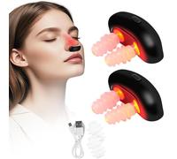 Cleriva Red Light Therapy Nose, Novaflow Nasal, Nova Flow Red Light Therapy, Physiotherapy Nasal Soothing Device, Portable USB Rechargeable (2Pcs)