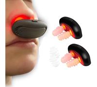 Cleriva Red Light Therapy Nose,Novaflow Red Light Nasal, Red Light Nasal Therapy Device,Nasal Soothing Device for Congestion,Portable Physiotherapy Nasal Soothing Device,Nasal Soothing Device (2Pcs)