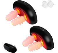 Cleriva Red Light Therapy Nose, Respi-Relief Red Light Nasal Therapy Instrument, Red Light Nasal Therapy for Nose, Nasal Soothing Device (2Pcs)
