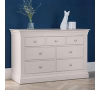 Clermont Chest of Drawers - 4+3 Drawer - Soft Grey