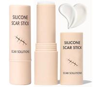 CLERVUN - 60% Silicone Scar Stick, Scar Solution for Face and Body, Hand Massage Stick Applicator with Centella Asiatica Extracts and Vitamin E, Soothing and Gentle