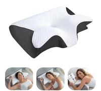 Cleshy Ergonomic Pillow - Neck Pain Relief, Versatile Support Cleshy Cervical Pillow Side Sleeper Cozy Sleeping, Soft Comfortable Sleep Pillow, Cooling Memory Foam Pillows