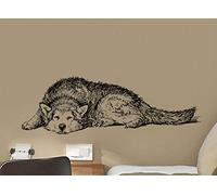 Clest F&H Husky Pets Wall Sticker Decal Mural Wall Art Decoration