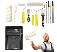 Clete Home Painting Kit | omic Lint-Free Ed Painter with Telescoping Handle & Grid for rn Ceiling Repairs Wall & Trim Painting