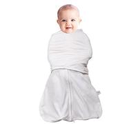 Clevamama 3-in-1 Swaddle Bag (0-3 Months, Cotton, Cream)