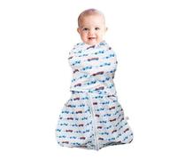 Clevamama Swaddle Bag 2 in 1 Blue 0-3 mths