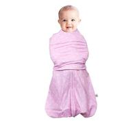 Clevamama Swaddle Bag 2 in 1 Pink 0-3 mths