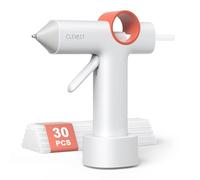 Clevast Hot Glue Gun, Cordless Glue Gun with 30pcs Glue Sticks, Rechargeable 40s Fast Preheating Mini Glue Gun Auto Shut-Off for DIY Crafts & Home Repair