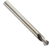 Cleveland 2646 Cobalt Steel Spotting Drill Bit, Long Length, Gold Oxide Finish, Round Shank, 120 Degree Conventional Point, 1/4" (Pack of 10)