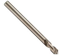 Cleveland 2646 Cobalt Steel Spotting Drill Bit, Long Length, Gold Oxide Finish, Round Shank, 90 Degree Conventional Point, 1/2" (Pack of 5)