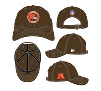 Cleveland Browns Cap Adjustable Mens 9Twenty New Era Brown