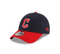 Cleveland Guardians Cap Snapback Curve Brim Mens 9FortyThe League Navy Red