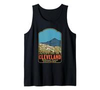 Cleveland National Forest California Retro Tank Top