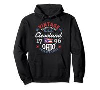 Cleveland Ohio Buckeye State Flag Forest City Souvenir Pullover Hoodie