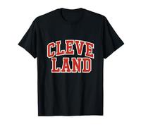 Cleveland Ohio Red White Logo T-Shirt