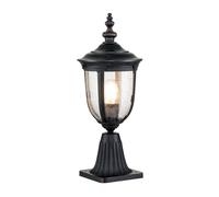 Cleveland Outdoor Pedestal Light Weathered Bronze IP44 Netlighting Brown One Size