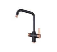 Clever Alpina Digital 4-in-1 Instant Boiling Kitchen Tap - Fresh Filtered Boiling and Cold Water - Black/Copper - 922223UK