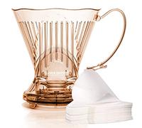 Clever Coffee Dripper and Filters, Large 18 oz, Original Classic Design, Safe BPA Free Plastic, Clever dripper coffee maker, drip coffee maker pour over, coaster and lid, 18 oz (Java)