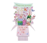 Clever Cube 30th Birthday for Her Party Time! Birthday Pop Up Greeting Card CU006.A