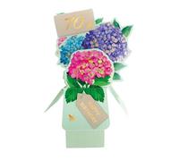 Clever Cube 70th Birthday for Her Happy 70th! Birthday Pop Up Greeting Card CU009.A
