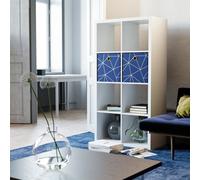 Clever Cube 8 Compartment Storage Unit White