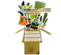 Clever Cube Congratulations Happy New Home Pop Up Greeting Card CU024