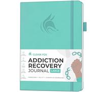Clever Fox Addiction Recovery Journal, Daily Sobriety Planner A4 Turquoise