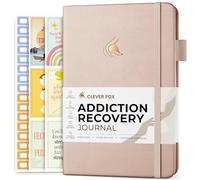 Clever Fox Addiction Recovery Journal, Daily Sobriety Planner, A5 Seashell