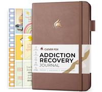 Clever Fox Addiction Recovery Journal, Daily Sobriety Planner A5 Terracotta