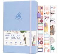 Clever Fox Bible Study Journal - Church Notes Notebook - Note Taking & Journaling Kit - Faith Based Religious Gifts & Accessories (Periwinkle)