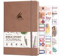 Clever Fox Bible Study Journal, Guide, Supplies for Women 14x21 Terracotta