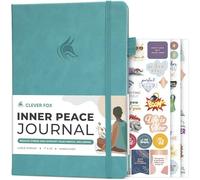 Clever Fox CF Anxiety & Mental Health Journal (Turquoise) inner peace