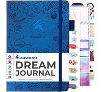 Clever Fox Dream Journal, Dream Diary for Adults & Kids, A5 Mystic Blue
