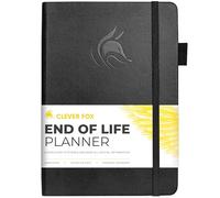 Clever Fox End of Life Planner - Final Arrangements Organizer for Beneficiary, Will Preparation, Last Wishes & Funeral Planning, A5 (Black)