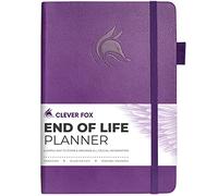 Clever Fox End of Life Planner - Final Arrangements Organizer for Beneficiary, Will Preparation, Last Wishes & Funeral Planning, A5 (Purple)