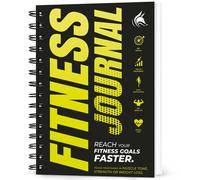 Clever Fox Fitness Workout JournalPlanner Daily Exercise Log Book to Track