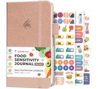 Clever Fox Food Sensitivity Journal Pocket - Daily Intolerance & Symptom Log for IBS, Diabetic, Low Fodmap, Elimination Diet - Health Tracker, 3.7x6.7" (3.7" x 6.7"))