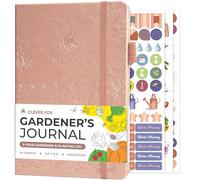 Clever Fox Gardener’s Journal - Guided Gardening Notebook to Plant Vegetables, Flowers & Herbs - 5-Year Garden Log Book for Beginners (Rose Gold)