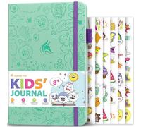 Clever Fox Kids’ Journal - Daily Feelings & Gratitude Notebook for 8+ Children - Child’s Planner & Mood Tracker for Journaling & Writing (Mint Green)