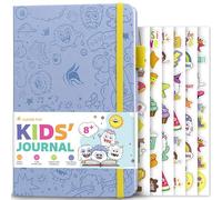Clever Fox Kids’ Journal - Daily Feelings Notebook for 8+ Children - Child’s Planner to Draw & Write In - Kids’ Mood Tracker for Journaling & Writing (Periwinkle)