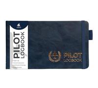 Clever Fox Pilot Logbook, Flight Log for Student & Pro Pilots Skyline Blue