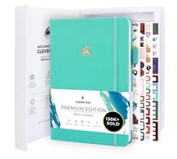 Clever Fox Planner Premium - Undated Weekly & Monthly Planner Organizer for Productivity & Time Management, A5 (Light Turquoise)