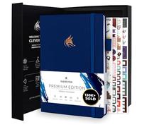Clever Fox Planner Premium - Undated Weekly & Monthly Planner Organizer for Productivity & Time Management, A5 (Navy Blue)